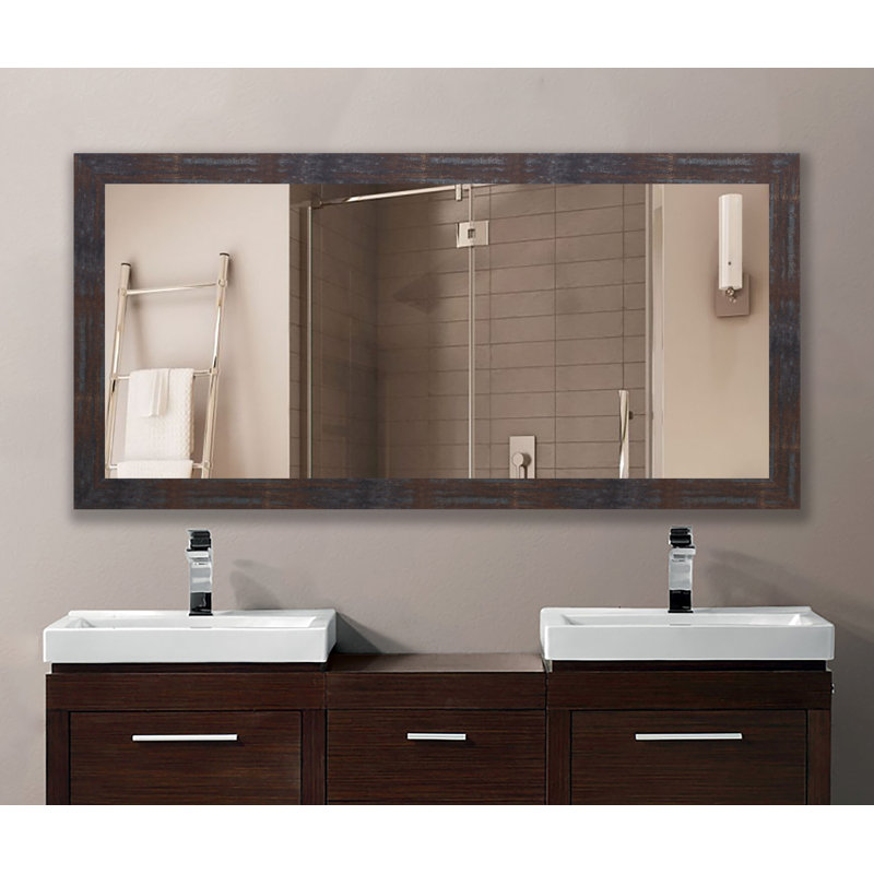 Harrogate Wood Flat Mirror, 62" H x 31" W