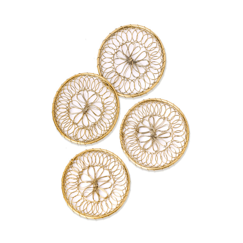 Ensemble de 4 sous-verres Solstice