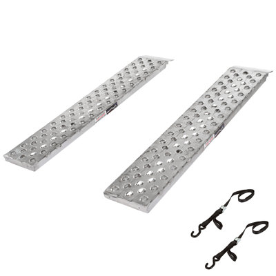 Auto Trailer Loading Ramp 60" Lightweight Aluminum 3000 lb Capacity