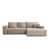 Light Brown Polyester/Chenille