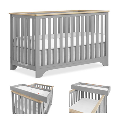 Owen 5 In 1 Standard Convertible Upholstered Crib