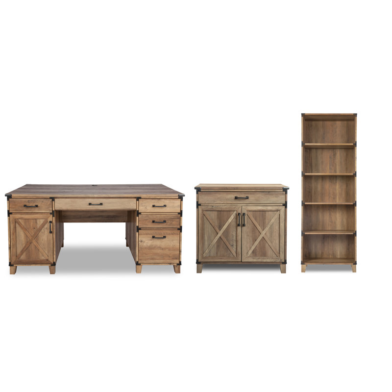 Nguyen 3 Piece Office Set