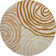 Premium Machine Washable Prisco Terracotta Rug