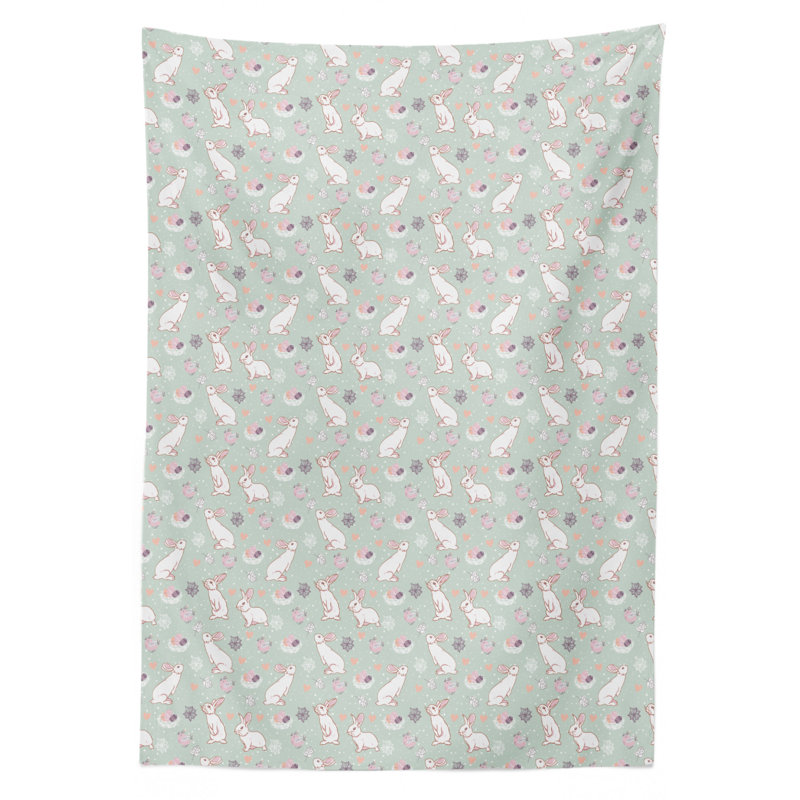 Easter Geometric Tablecloth, 70" L x 52" W