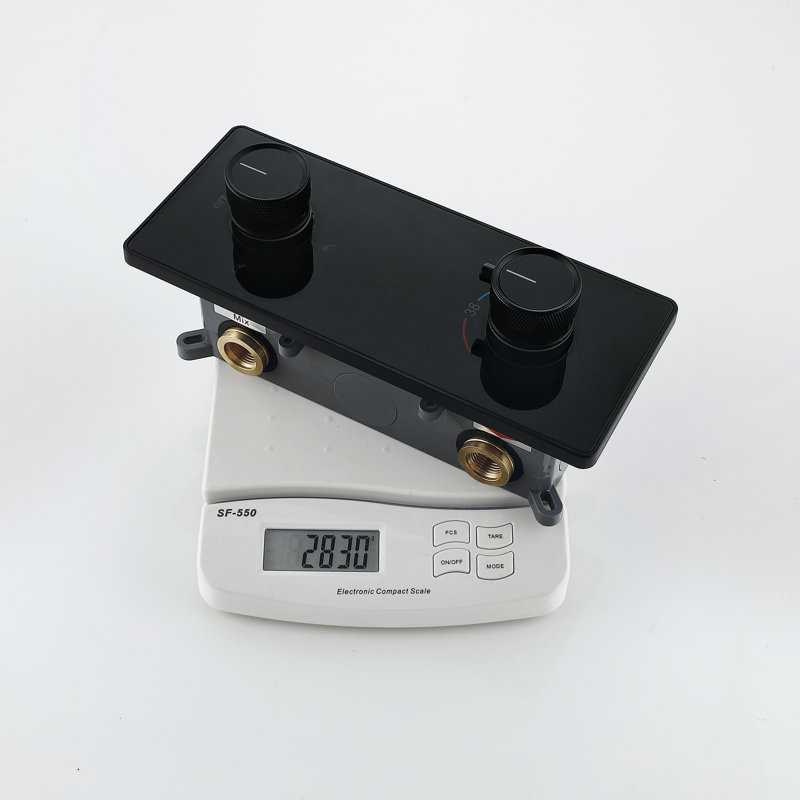 Thermostatic Complete Shower System with Rough in-Valve
