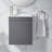 Bogardus 18'' Wall-Mounted Single Bathroom Vanity Set