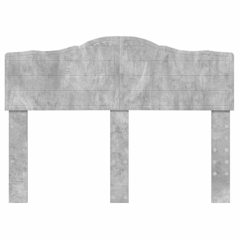 Headboard, EU Double - 135 x 200 cm, Concrete Grey