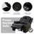 Power Recliner Sofa Chair W/ Storage and USB for Living Room,Leather, Black