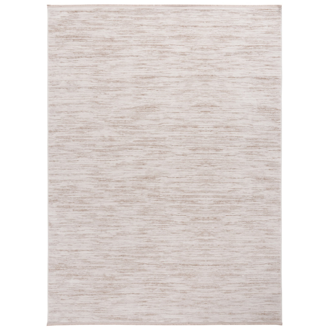 Teppich aus Baumwolle in Elfenbein/Beige