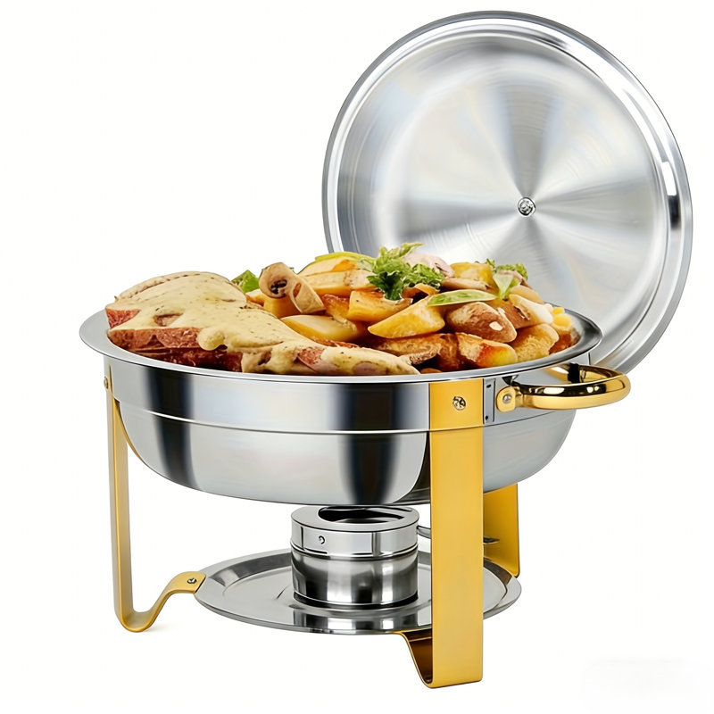 Réchaud à buffet en acier inoxydable