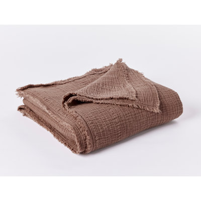 Coyuchi Topanga Matelasse Organic Blanket Reviews Perigold