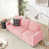 Tissu rose