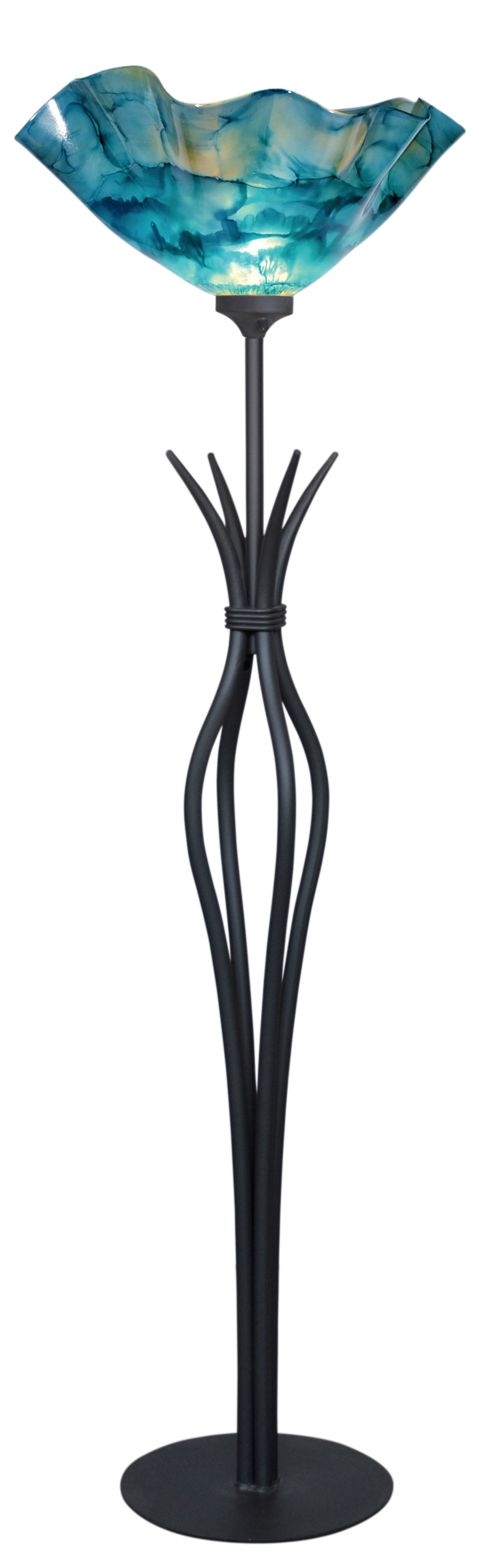 Fleur De Lis Living Valentin 13" Torchiere Floor Lamp & Reviews | Wayfair