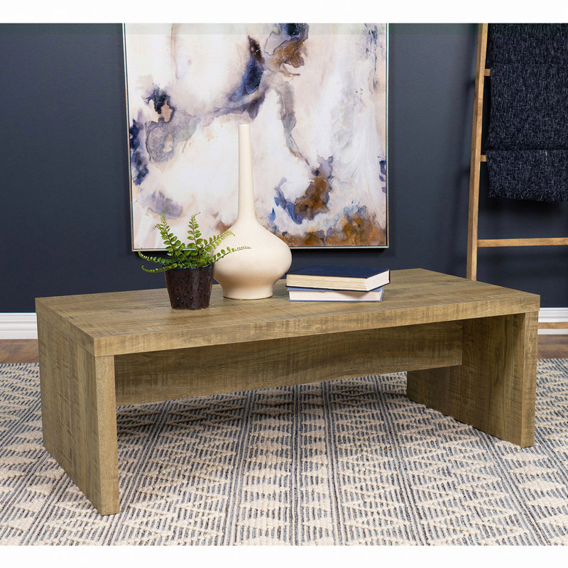Rectangular Engineered Wood Coffee Table, Mango