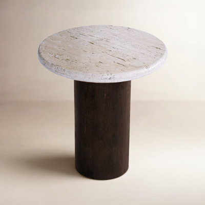 Stone End Table