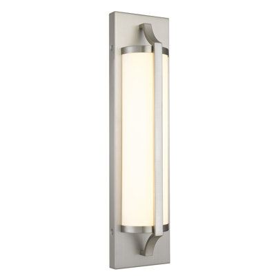 18-Inches Brushed Nickel Integrated LED Modern/Contemporary Bathroom Vanity Light Bar