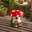 Tabouret de jardin en résine 13,4 "H