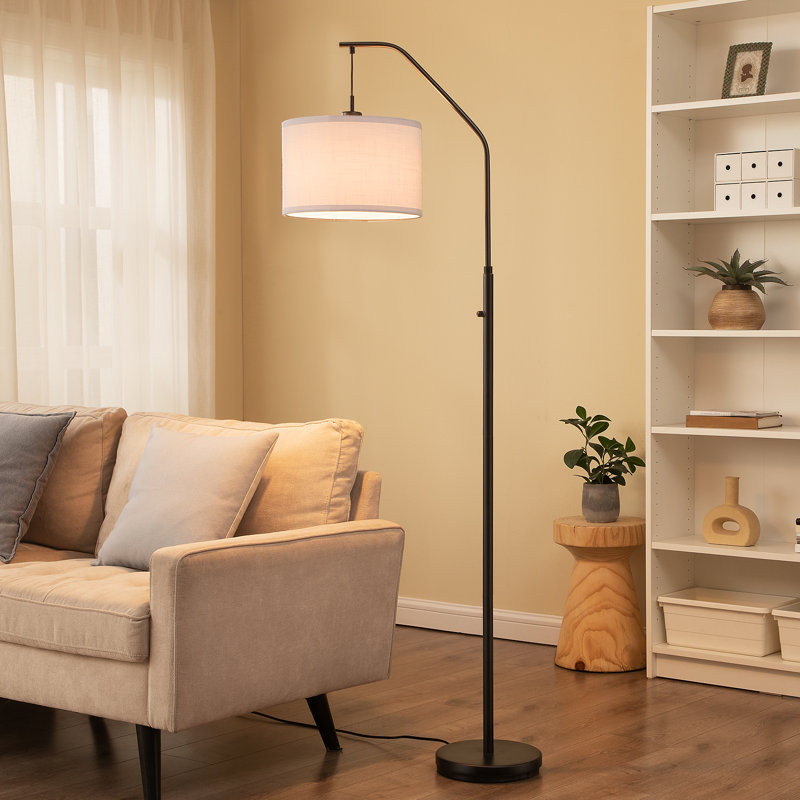 Mccurry 68" Arched Dimmable Floor Lamp