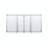 64''W X 32" H Recessed Or Surface Wall Mount Bathroom Mirror Medicine Cabinet With Adjustable Glass Shelves-106890100