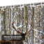Rideau de douche avec 12 crochets Deer-2022917073