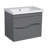 Huld 25.6'' Single Bathroom Vanity with Ceramic Top with Mirror