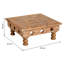 Chronabery Solid Wood Coffee Table