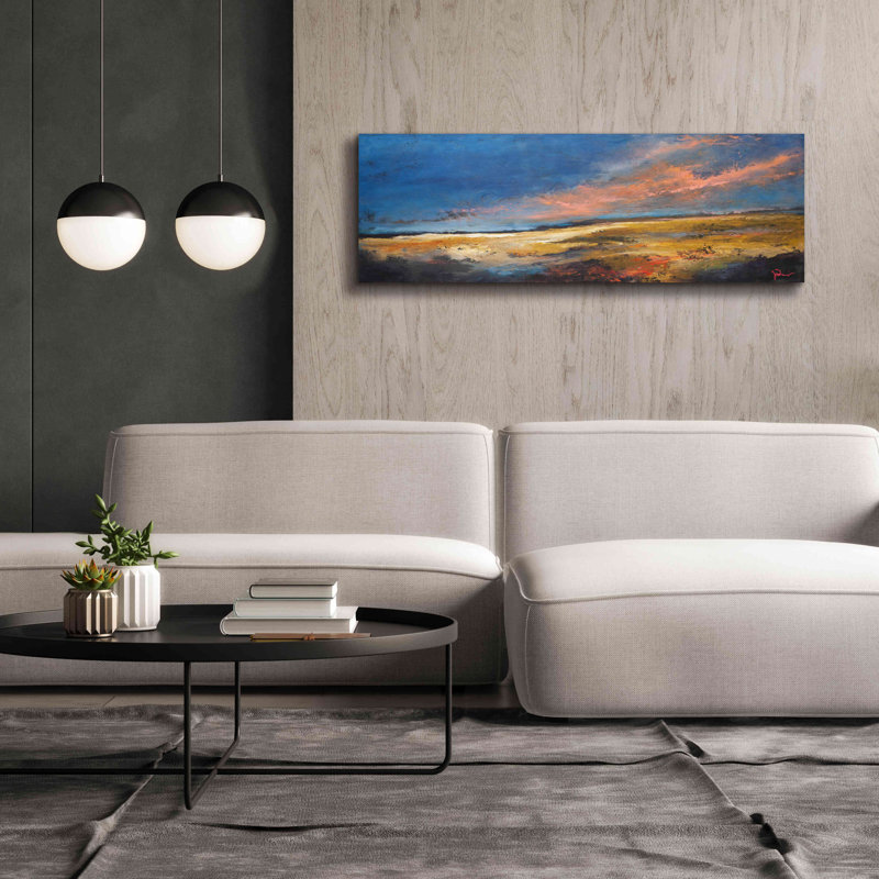 Ranch Romance - reproduction sur toile tendue