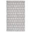 Tapis ivoire / noir tissé à la main Franson-1868860131