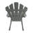 Reclining Wooden Outdoor Rocking Adirondack Chair,-1308405423