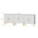Vendome Modern 75 Inch TV Stand for Living Room,Media Console with Door, Apartment-Friendly Design