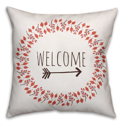 Coussin d'automne Fall Welcome