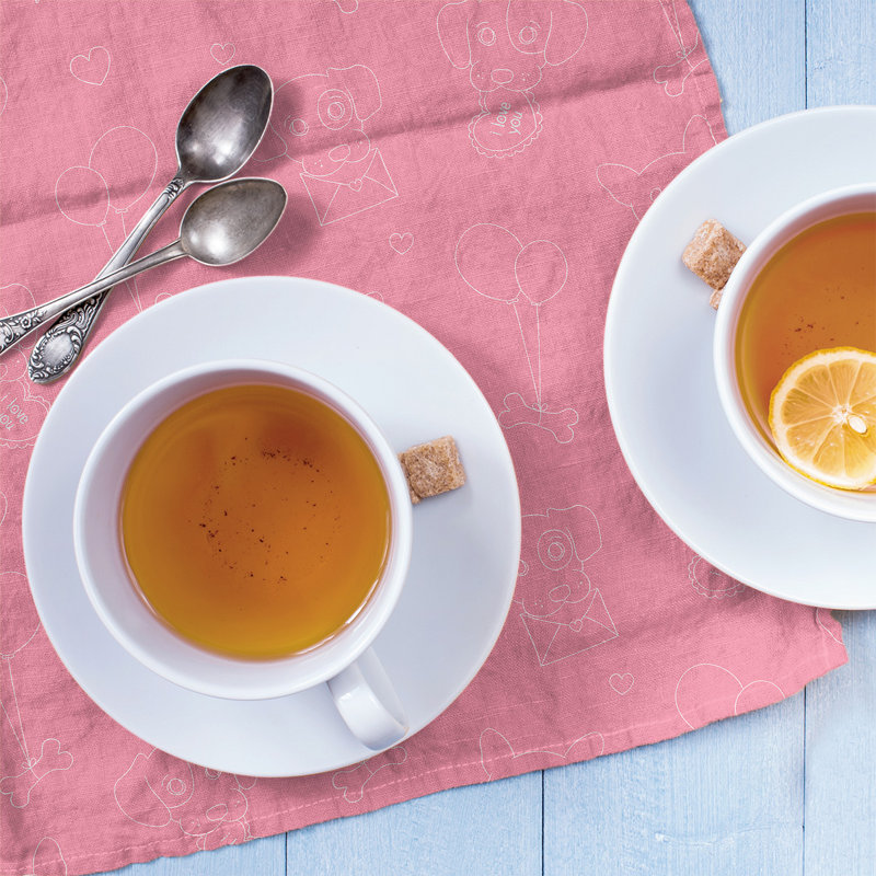 Waffle Tea Towel Kitchen Towel, Poly Twill