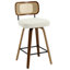 Swivel Upholstered Counter Stool-967829995