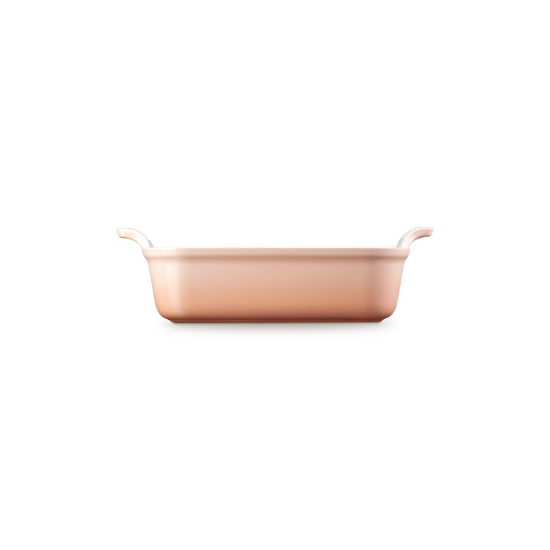 Le Creuset 3 Qt. Heritage Square Dish, Peche