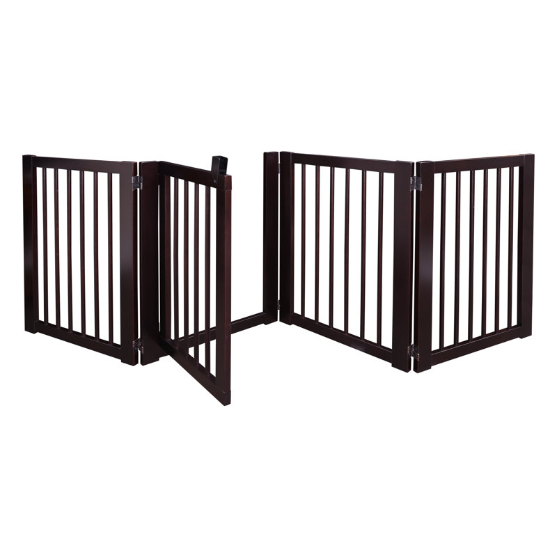 Barrière pour animaux autoportante avec porte Aristotle