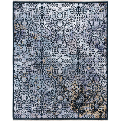 Overdyed One-of-a-Kind 8' 1" X 10' 0" Hand Knotted Area Rug