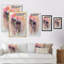«Overblown Flowers Echinacée», reproduction sur toile-1009676254-1009676225