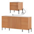 Ensemble de table de chevet et commode 2 pièces Modern Modern