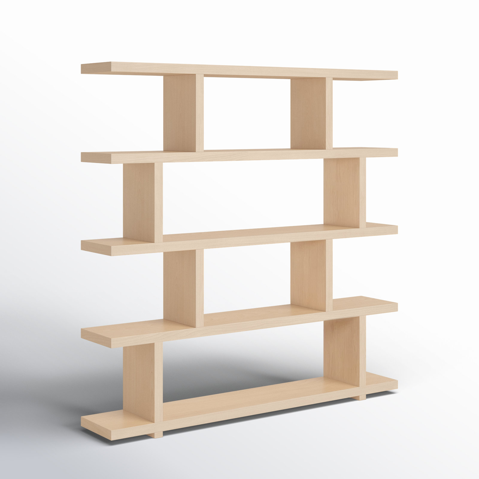 Annora 63" Bookcase, Natural