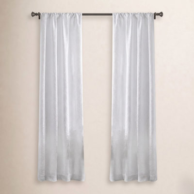 Peri Home Filigree Semi-Sheer Curtain Pair