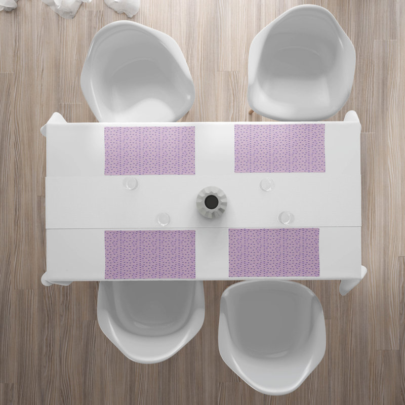 Polyester Abstract Rectangle Placemat