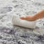 Traditional Chobi Cashmere-Feel Area Rug & Runner, Non-Slip Washable Living Room Carpet-121775473