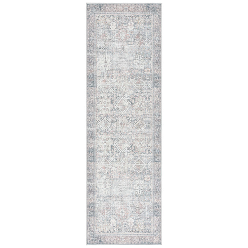 Tapis Arizona 199 sauge foncé / ivoire Arizona, Tapis de couloir 2 pi 6 po x 8 pi