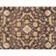 Wool Oriental Area Rug in Chocolate/Beige/Red-1603619127