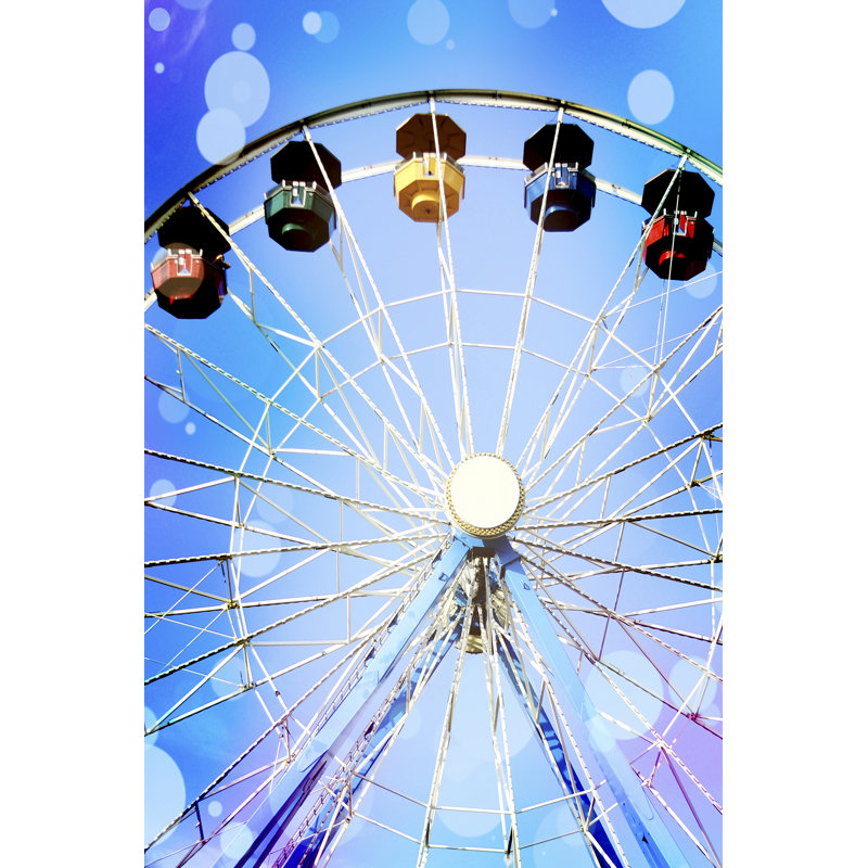 Carnival Blues I by Sylvia Coomes - Photograph Print, 46cm H x 30cm W, Wrapped Canvas