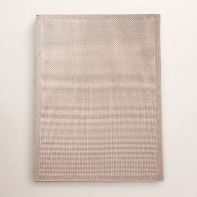 All-Weather Performance Checkered Rug
