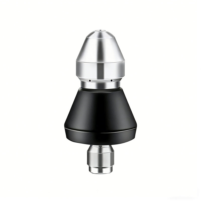 1pcs Stainless Steel Sewer Jet Nozzle For Pressure Washer, 1/4" Quick Connect, 5000 Psi