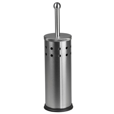 Home Basics Metal Toilet Brush And Holder