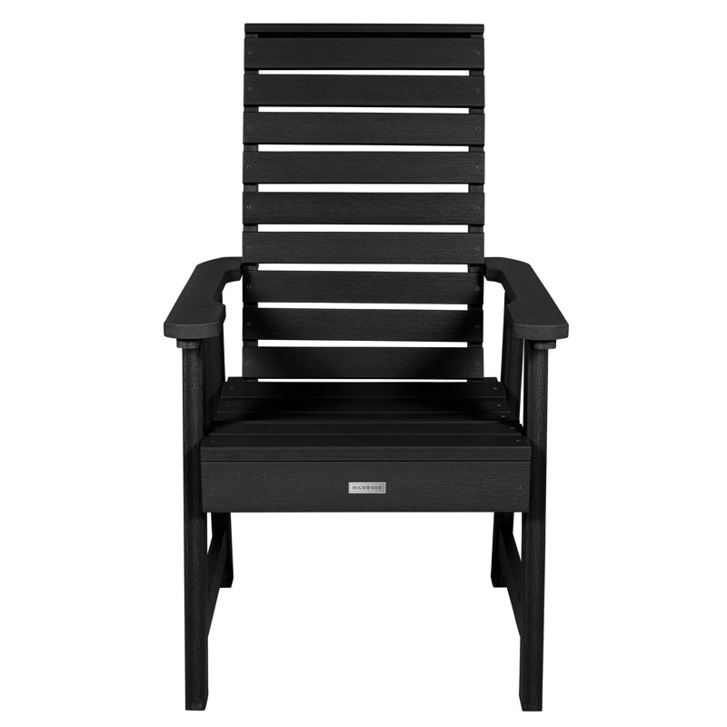 Chaise de patio Moroney, Noir