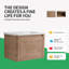 Ensemble de meuble-lavabo simple mural 24 "/ 28" avec lavabo en céramique-41261552-61123059